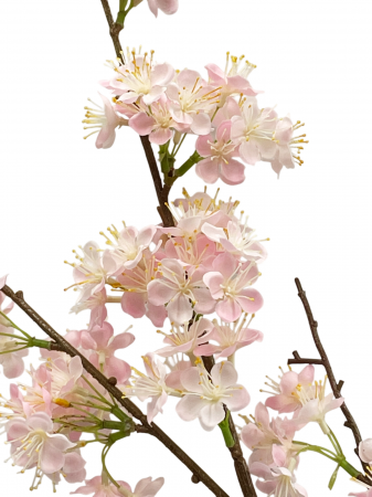 Ramura cu flori artificiale CHERRYL, Roz, 100cm [1]