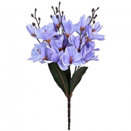 Magnolie artificiala DEMETRA, Mov, 45cm [2]