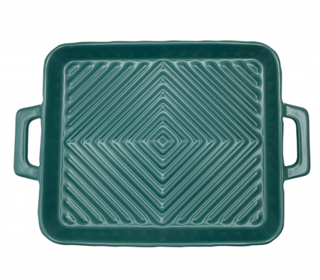 Servirea & Pregatirea Mesei - Vas ceramic pentru copt si servire  GIULIO, Verde, 20x18cm