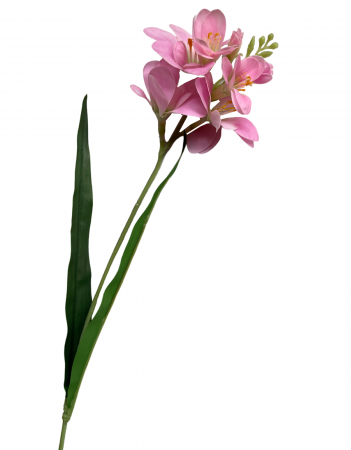 Flori Artificiale - Frezie artificiala KENDRA, Roz, 50cm