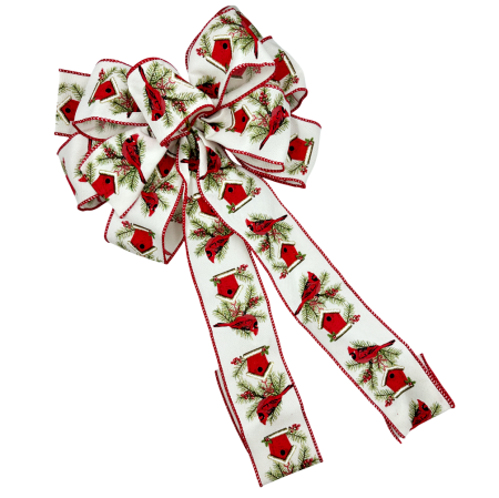 GLOBURI & FLORI DE BRAD - Funda decorativa Craciun SONGBIRDS, 28x60cm