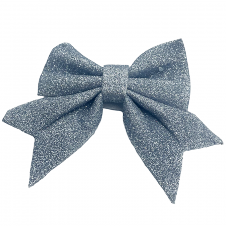 Panglica & Funde - Funda pentru brad BEAUTY, Bleu argintiu, 12cm