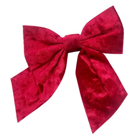 Panglica & Funde - Funda pentru brad VELVET, Rosu, 12cm