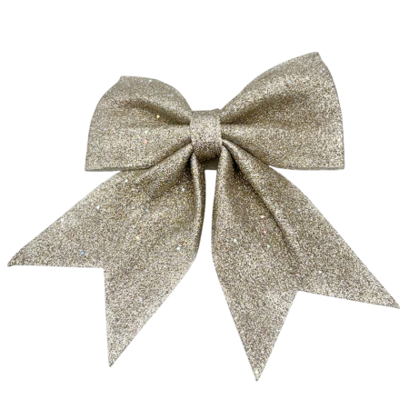 GLOBURI & FLORI DE BRAD - Funda pentru brad BEAUTY, Sampanie, 20cm