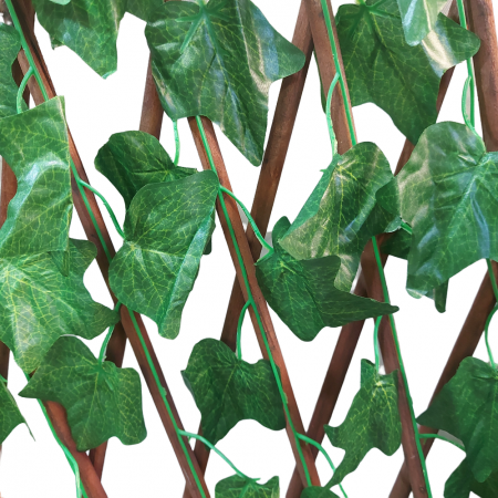 Gard artificial cu frunze verzi STEFANO, Extensibil, 1.2x1.2m [1]