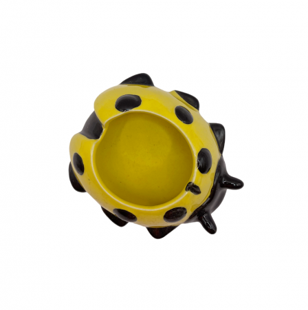 Suport ceramic decorativ – buburuză galbenă THORA [1]