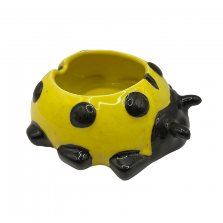 Figurine & Statuete - Suport ceramic decorativ – buburuză galbenă THORA