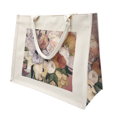 Geanta din panza FLORAL ART - Tote bag casual [2]