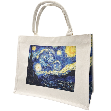 Genti & Shoppere - Geanta din canvas NIGHT GLOW - Tote bag casual