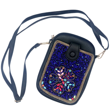 ACCESORII FEMEI - Geanta crossbody BLOOM JEWEL - cu margele hand made