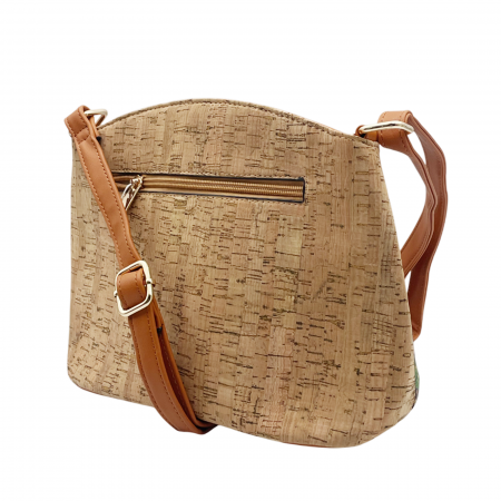 Geanta crossbody din pluta ANOUK, Cu 2 buzunare [3]