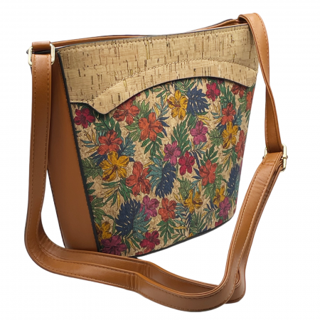 Geanta crossbody din pluta LEONIE, Cu 1 buzunar [5]