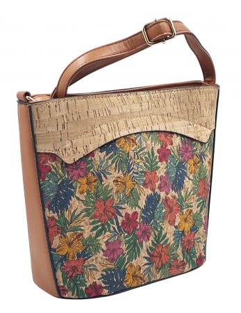 Geanta crossbody din pluta LEONIE, Cu 1 buzunar [2]