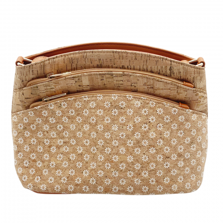 Geanta crossbody din pluta Margarida, Cu 2 buzunare [2]