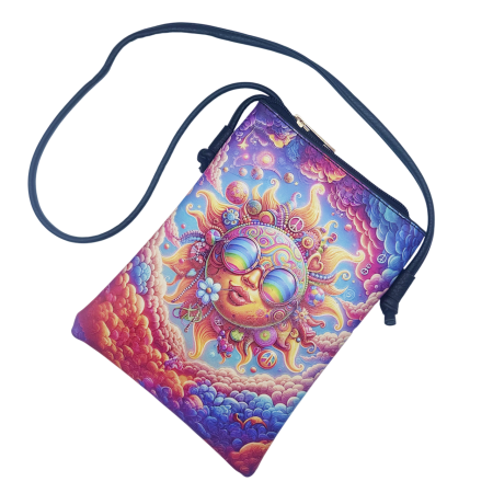 Geantă Crossbody Hippie Sun - Model soare  [1]