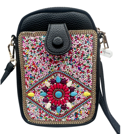 Geanta crossbody MANDALA JEWEL - cu margele hand made [1]