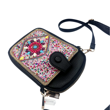 Geanta crossbody MANDALA JEWEL - cu margele hand made [2]