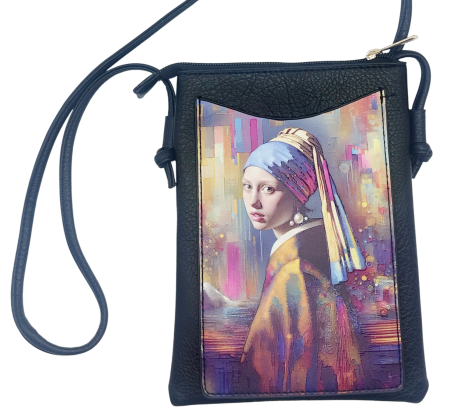 MODA & ACCESORII - Geanta crossbody PEARL GIRL - Model portret