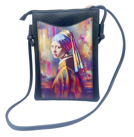Geanta crossbody PEARL GIRL - Model portret [2]