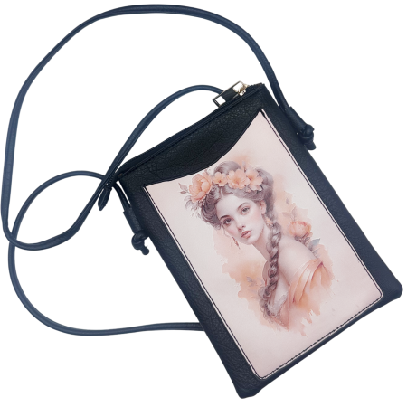 Geantă Crossbody Romantic Beauty - Model portret [2]
