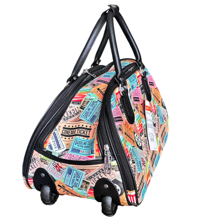 MODA & ACCESORII - Geanta de voiaj Cinema Ticket – Troler 50x27x31 cm