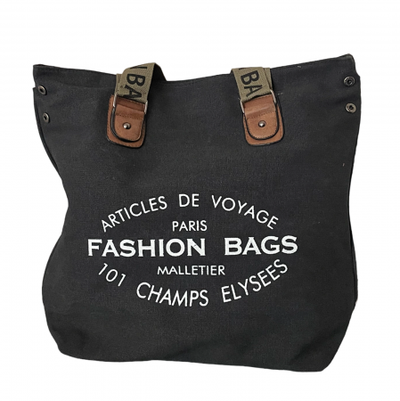 Geanta de panza VINTAGE VOYAGE, Negru [4]