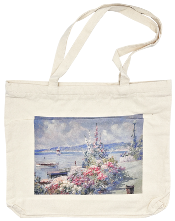 Geanta Panza GARDEN tip Shopper cu fermoar [0]