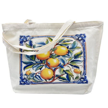 Geanta Panza LIMONE AMALFI - Shopper cu fermoar [1]