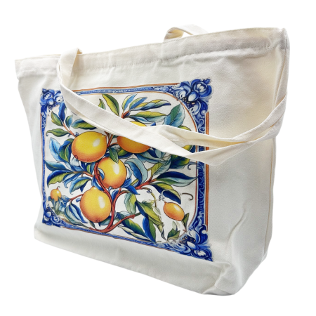 Geanta Panza LIMONE AMALFI - Shopper cu fermoar [2]