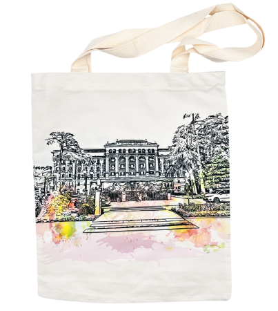 Genti & Shoppere - Geanta panza PORTOROZ - Tote bag cu fermoar, 37x43 cm