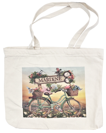 Genti & Shoppere - Geanta Panza VINTAGE BIKE - Shopper cu fermoar