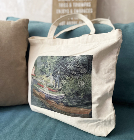 Genti & Rucsacuri - Geanta Shopper de panza BOATS, 43x8x37cm
