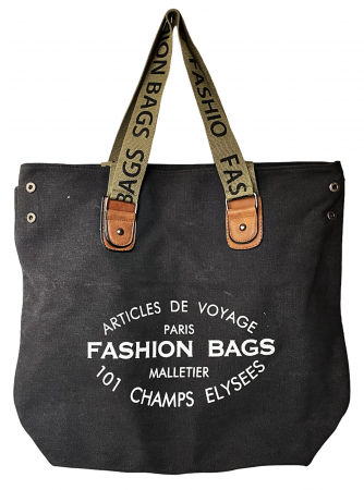 Genti & Rucsacuri - Geanta de panza VINTAGE VOYAGE, Negru