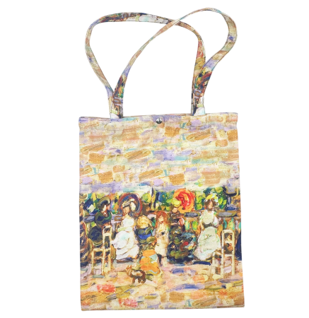 Geanta Shopper impermeabila CITY PAINTINGS, 34x39 cm [1]