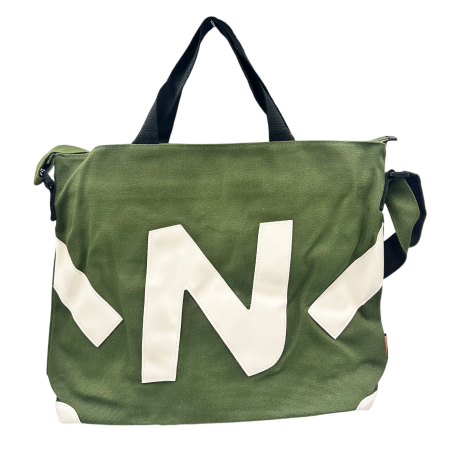 Geanta sport din panza URBAN, Verde, 42x32 cm [1]