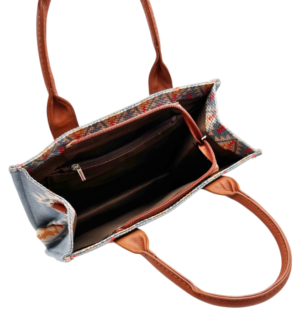 Geanta Tote Ethnic Chic cu Bareta Reglabila – DESERT HARMONY [5]