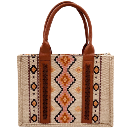 Geanta Tote Ethnic Chic cu Bareta Reglabila – DESERT HARMONY [1]
