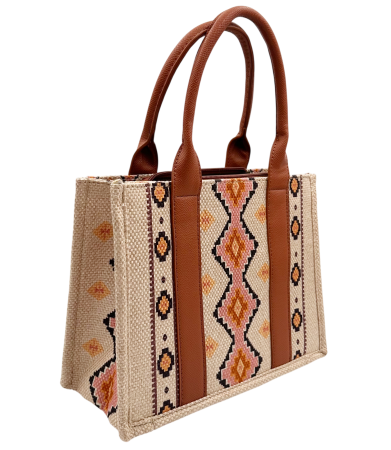Geanta Tote Ethnic Chic cu Bareta Reglabila – DESERT HARMONY [4]