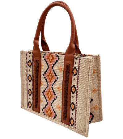 VARA CU STIL - Geanta Tote Ethnic Chic cu Bareta Reglabila – DESERT HARMONY
