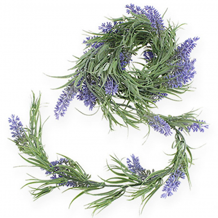 Flori Artificiale - Ghirlanda artificiala din lavanda, PROVENCE, 180cm