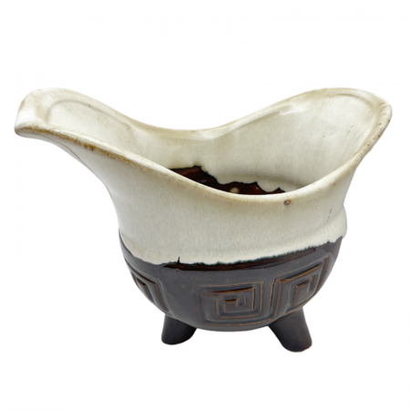 Ghiveci ceramica ANTIQUE BOAT, 17x12cm