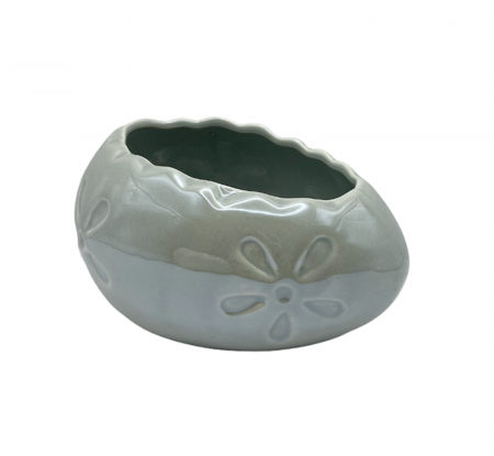 De Sezon - Ghiveci ceramica EASTER EGG, Gri, 12x6cm