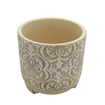 Ghiveci ceramica MAROCCO, Bej, 13cm [3]