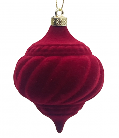 Glob de Craciun GLEN, Burgundy, 9cm