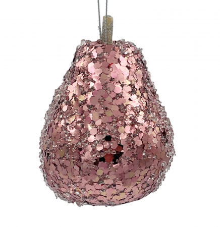 Colectia Roz & Mov - Glob de Craciun Para JOY, Roz, 8cm