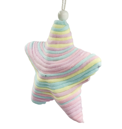 Glob de Craciun Stea RAINBOW, 10cm [1]