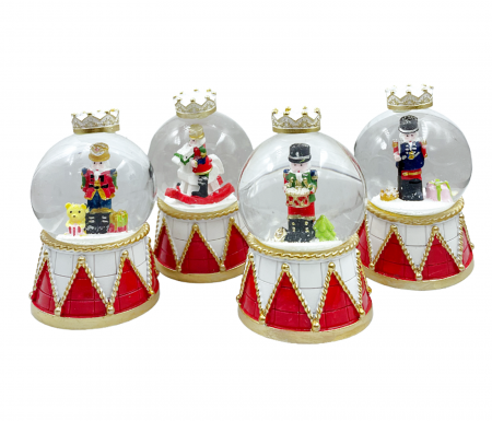 Glob zapada cu lumini NUTCRACKERS, 10cm [1]