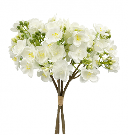 De Sezon - Iasomie artificiala JASMINE, Alb, 40cm