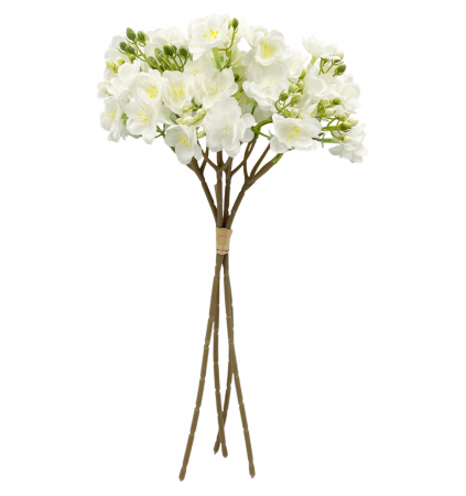 Iasomie artificiala JASMINE, Alb, 40cm [2]