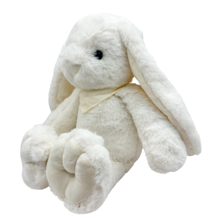 Iepure de plus crem cu esarfa LICORICE [1]